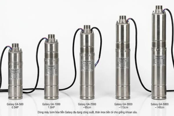 Bảng giá máy bơm hỏa tiễn galaxy